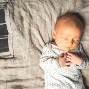 Inspire Photo Art Certified Organic Swaddle VW Beetle design